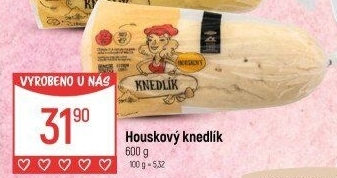 Houskový knedlík Globus