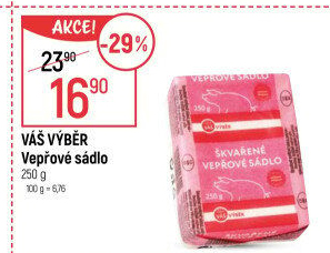 Vepřové sádlo Váš Výběr