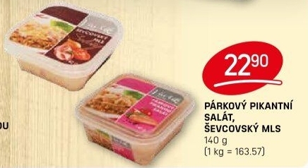 Salát párkový pikantní Lahůdky Vavřík
