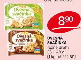 Sušenky Ovesná svačinka
