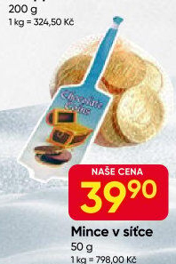 Čokoládové mince