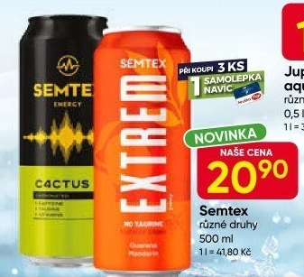 Energetický nápoj Semtex