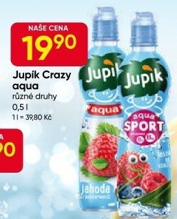 Nápoj Aqua Crazy Jupík