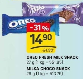 Choco snack Milka