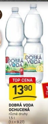 Ochucená voda Dobrá voda