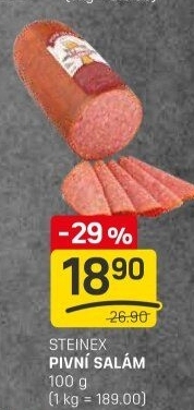 Salám pivní Steinex