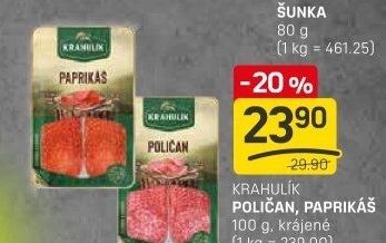 Salám Poličan Krahulík
