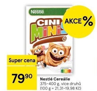Cereálie Nestlé