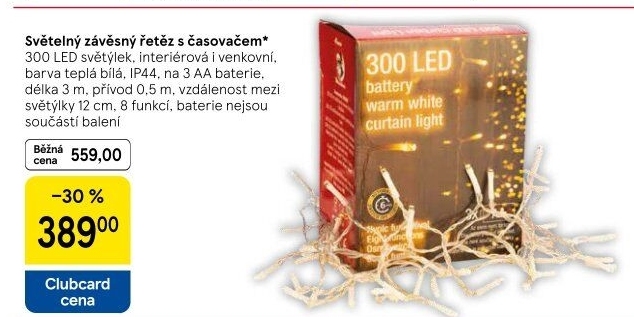 LED světelný řetěz