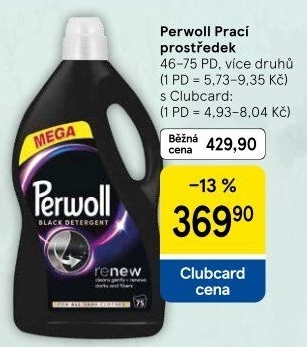 Prací gel Perwoll