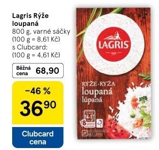 Rýže loupaná Lagris