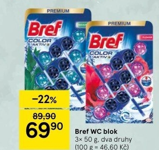 WC blok Bref