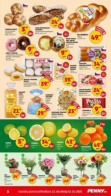 akční leták Penny Market 6.11.2025-12.11.2025
