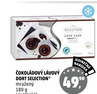 Dort lávový mražený Selection