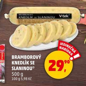 Knedlík bramborový V-tek
