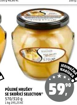 Kompot hrušky Selection