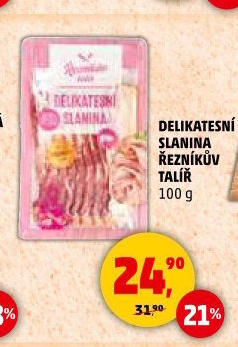 Slanina delikatesní Řezníkův talíř
