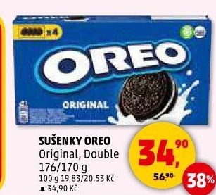 Sušenky Double Creme Oreo