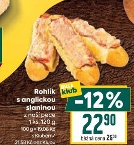Anglický rohlík
