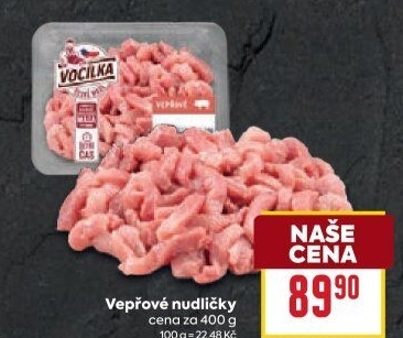Maso vepřové nudličky Vocílka