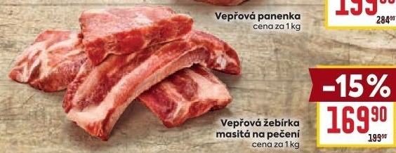 Žebra vepřová