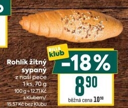 Žitný rohlík