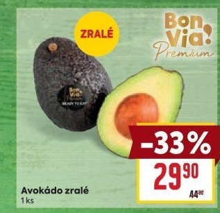 Avokádo Billa Bonvia Premium