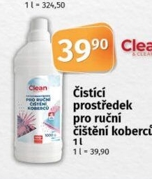 Čistič na koberce Clean&amp