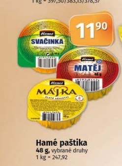 Paštiky Hamé