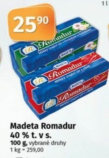 Sýr Romadur Madeta