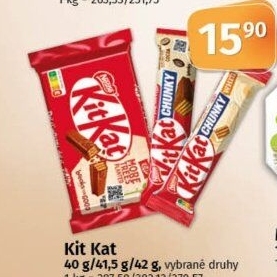 Tyčinka Kit Kat Nestlé