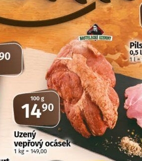 Vepřové ocásky uzené Kostelecké uzeniny