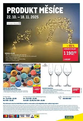 akční leták Makro 5.11.2025-18.11.2025