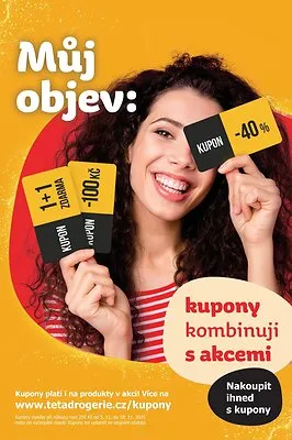 akční leták Teta drogerie 6.11.2025-18.11.2025