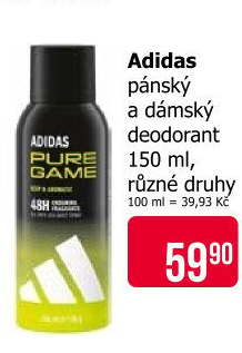 Deodorant sprej Adidas