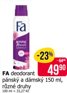 Deodorant sprej Fa