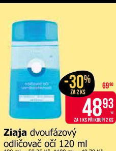 Dvoufázový odličovač očí Ziaja