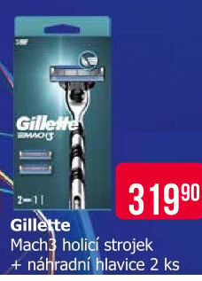 Holicí strojek pánský Gillette Mach 3