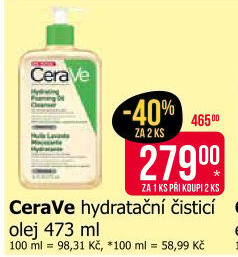 Hydratační pěnící čistící olejCeraVe