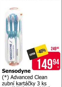 Kartáček na zuby Advanced Clean Sensodyne