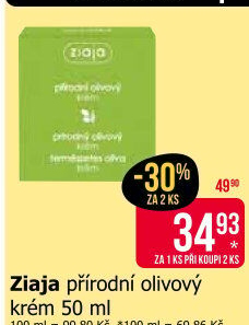 Krém pleťový olivový Ziaja