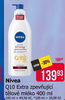 Mléko tělové Q10 Nivea