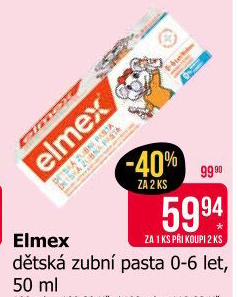 Pasta na zuby dětská Elmex