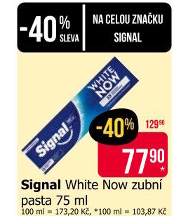 Pasta na zuby White Now Signal
