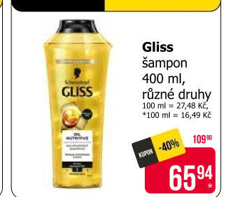 Šampon Gliss Schwarzkopf