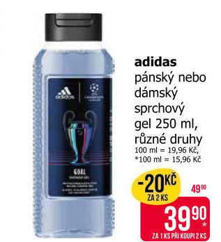 Sprchový gel Adidas