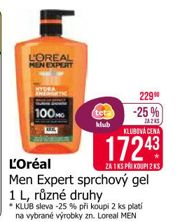Sprchový gel Men Expert L'