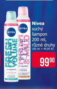 Suchý šampon Nivea