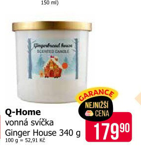 Svíčka vonná Q Home