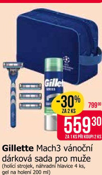 Taška dárková pánská Mach3 Gillette